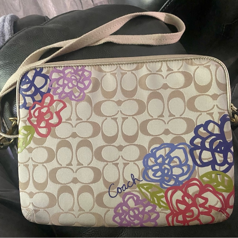 Coach iPad bag